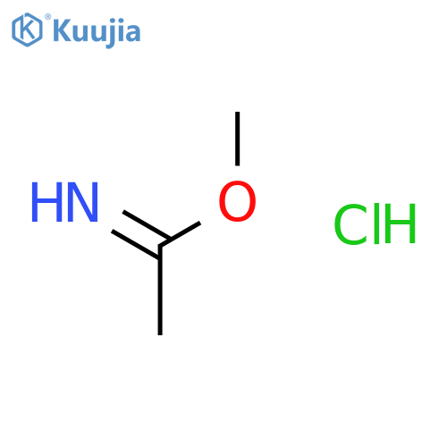 Methyl acetimidate hydrochloride structure