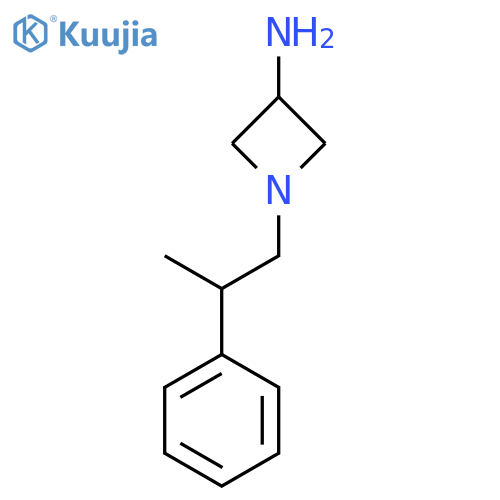 1-(2-Phenylpropyl)azetidin-3-amine structure