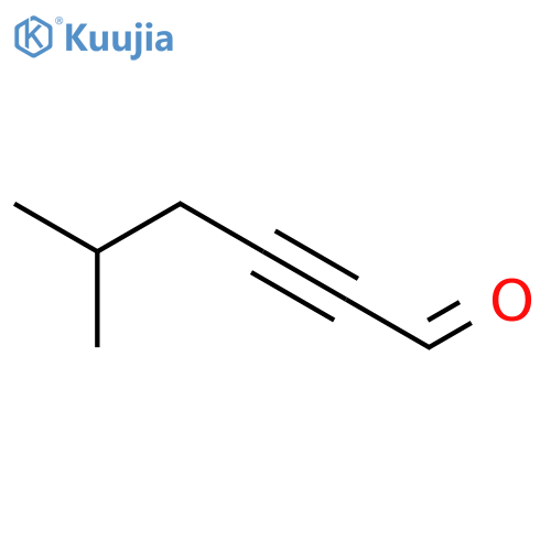 2-Hexynal, 5-methyl- structure