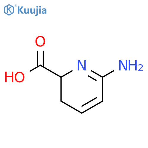 2-Pyridinecarboxylicacid, 6-amino-2,3-dihydro- structure
