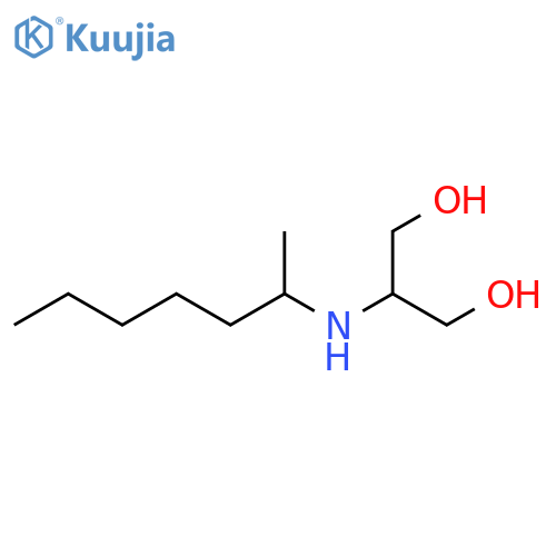 2-(heptan-2-yl)aminopropane-1,3-diol structure