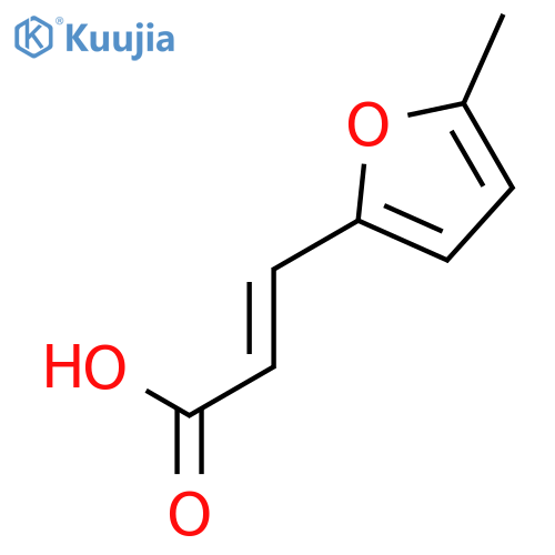(2E)-3-(5-Methyl-2-furyl)acrylic Acid structure