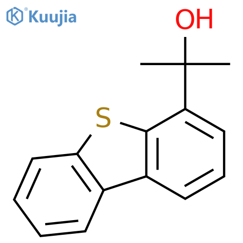 2-(4-Dibenzothiophenyl)-2-propanol structure