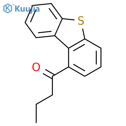 1-Butanone, 1-(1-dibenzothienyl)- structure