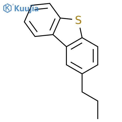 Dibenzothiophene,2-propyl- structure