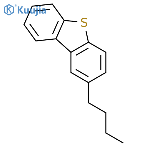 Dibenzothiophene,2-butyl- structure