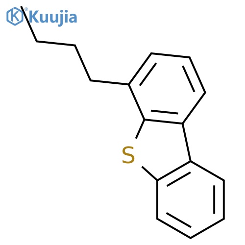 Dibenzothiophene,4-butyl- structure