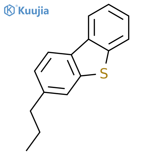 3-Propyldibenzothiophene structure