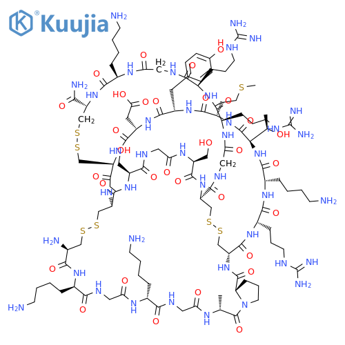 omega-Conotoxin MVIIC (P/Q-type Blocker) structure