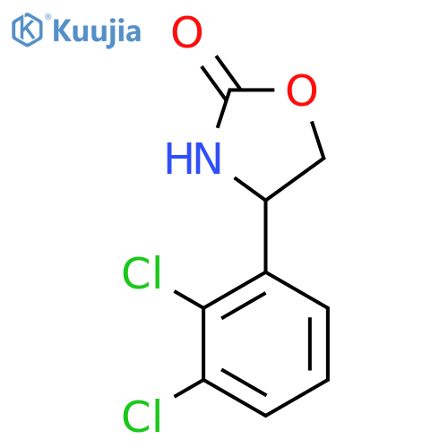 4-(2,3-dichlorophenyl)-1,3-oxazolidin-2-one structure