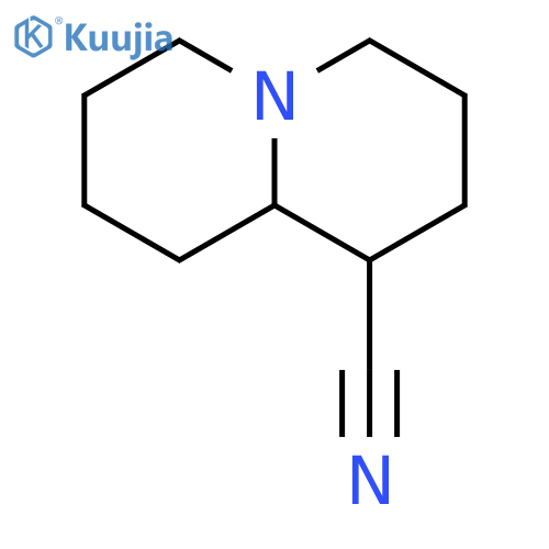 octahydro-1H-quinolizine-1-carbonitrile, Mixture of diastereomers structure