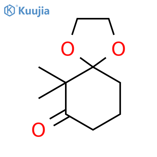1,4-Dioxaspiro[4.5]decan-7-one, 6,6-dimethyl- structure