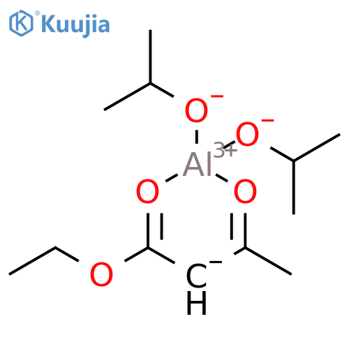 Aluminum(III) diisopropoxide ethylacetoacetate structure