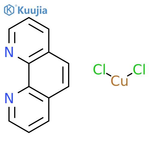Dichloro(1,10-phenanthroline)copper(II) structure
