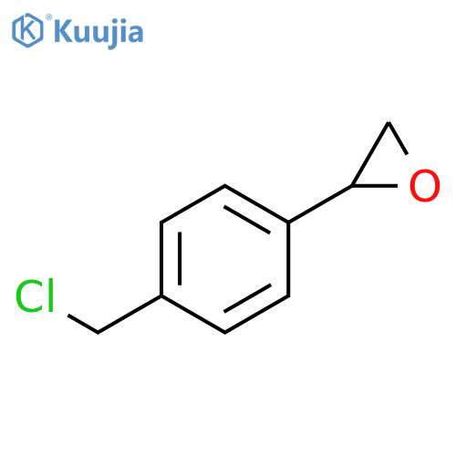 Oxirane, [4-(chloromethyl)phenyl]- structure