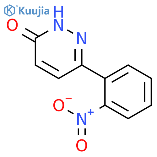 6-(2-nitrophenyl)-2,3-dihydropyridazin-3-one structure