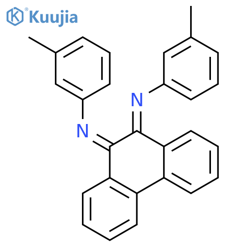 Benzenamine, N,N'-9,10-phenanthrenediylidenebis[3-methyl- structure