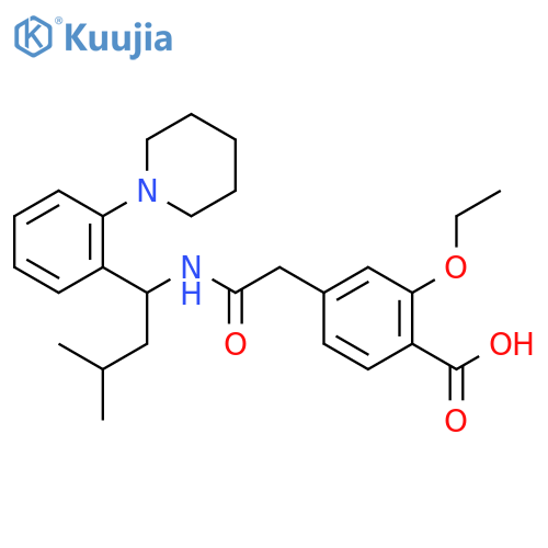 (R)-(-)-Repaglinide (Repaglinide Impurity) structure