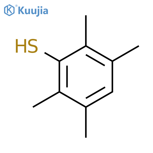 2,3,5,6-tetramethylbenzene-1-thiol structure
