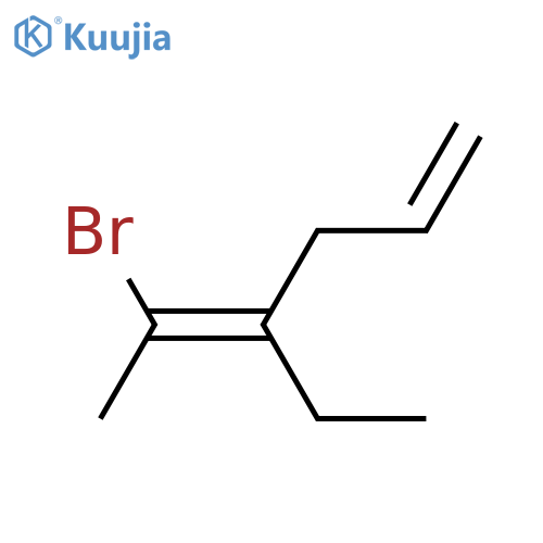 1,4-Hexadiene, 5-bromo-4-ethyl-, (Z)- structure