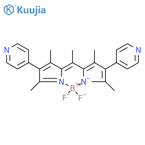 1,3,5,7,8-Pentamethyl-2,6-dipyridyl-4,4-difluoro-4-bora-3a,4a-diaza-s-indacene, 97% structure