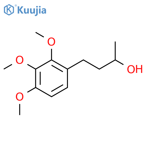 4-(2,3,4-trimethoxyphenyl)butan-2-ol structure