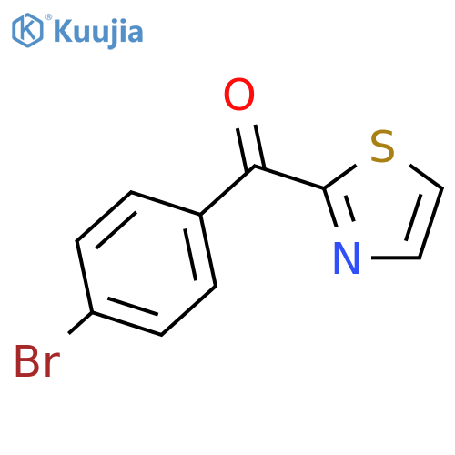 2-(4-bromobenzoyl)-1,3-thiazole structure