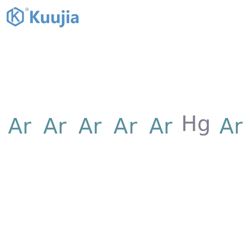 Argon, compd. with mercury (6:1) structure