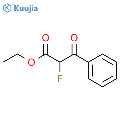 Ethyl 2-Benzoyl-2-fluoroacetate structure
