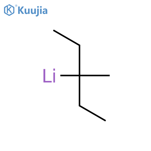 Lithium, (1-ethyl-1-methylpropyl)- structure