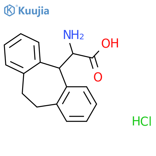 2-Amino-2-(10,11-Dihydro-5H-Dibenzo[A,D][7]Annulen-5-Yl)Acetic Acid Hydrochloride structure
