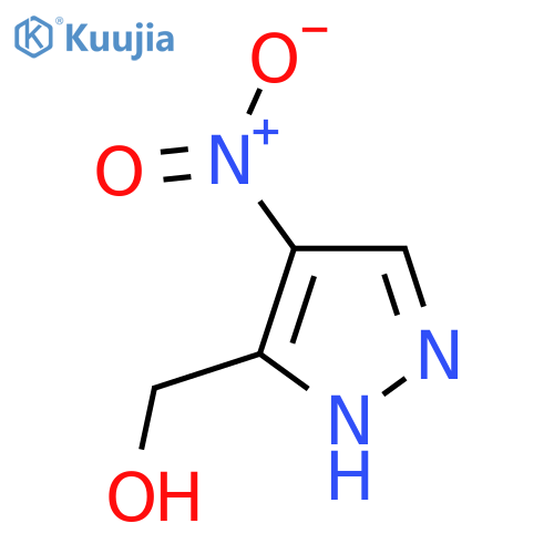 (4-Nitro-1H-pyrazol-5-yl)methanol structure
