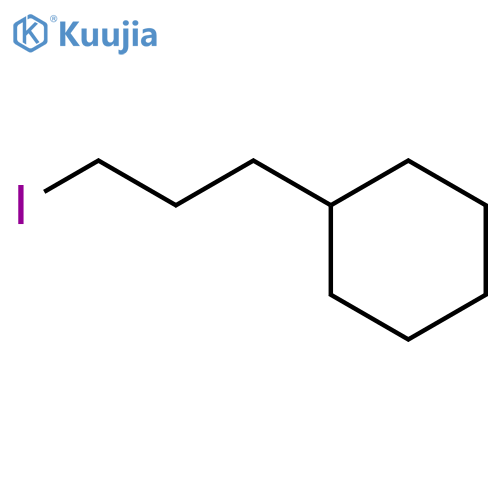 Cyclohexane, (3-iodopropyl)- structure