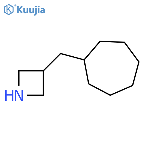 3-(cycloheptylmethyl)azetidine structure