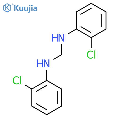 N,N'-Bis(2-chlorophenyl)methanediamine structure