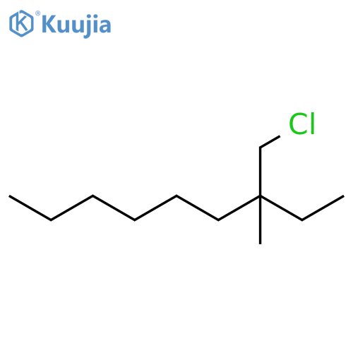 Nonane, 3-(chloromethyl)-3-methyl- structure