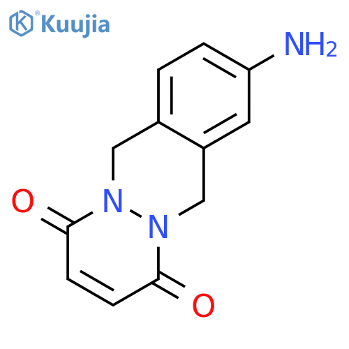 Pyridazino[1,2-b]phthalazine-1,4-dione, 8-amino-6,11-dihydro- structure