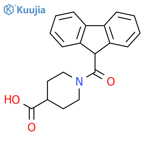 4-Piperidinecarboxylic acid, 1-(9H-fluoren-9-ylcarbonyl)- structure