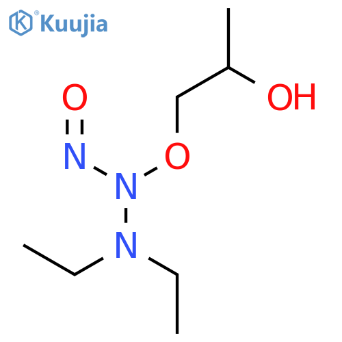 2-Propanol, 1-[(2,2-diethyl-1-nitrosohydrazino)oxy]- structure