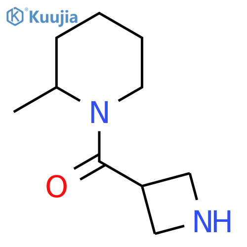 1-(Azetidine-3-carbonyl)-2-methylpiperidine structure