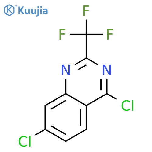 Quinazoline,4,7-dichloro-2-(trifluoromethyl)- structure