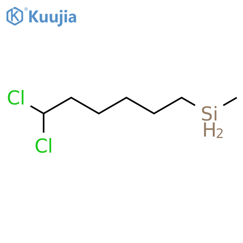 Silane,dichlorohexylmethyl- structure