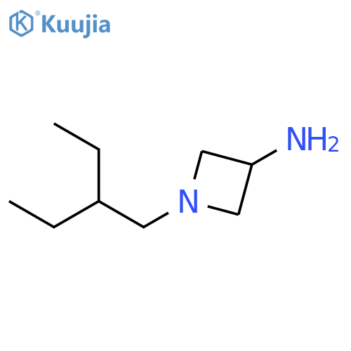 1-(2-ethylbutyl)azetidin-3-amine structure