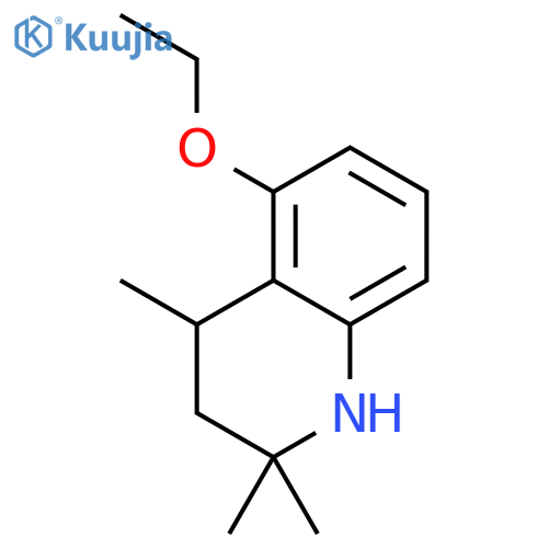 Quinoline,5-ethoxy-1,2,3,4-tetrahydro-2,2,4-trimethyl- structure
