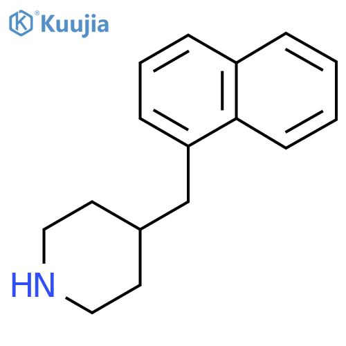 4-(naphthalen-1-yl)methylpiperidine structure