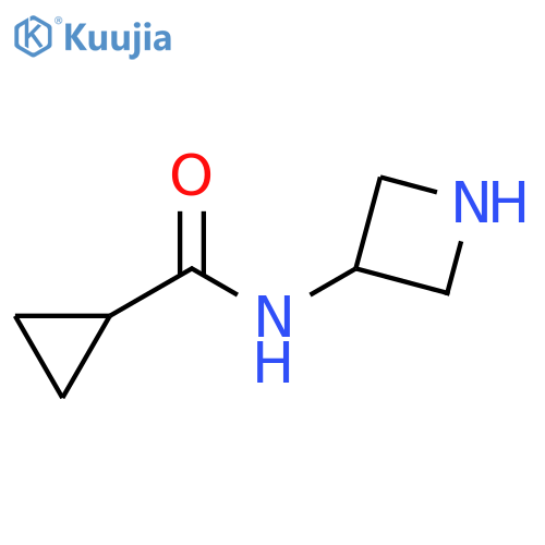 N-(azetidin-3-yl)cyclopropanecarboxamide structure
