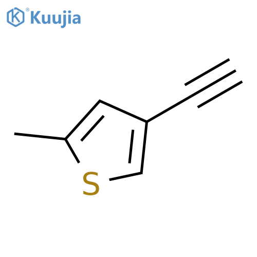 4-ethynyl-2-methylthiophene structure