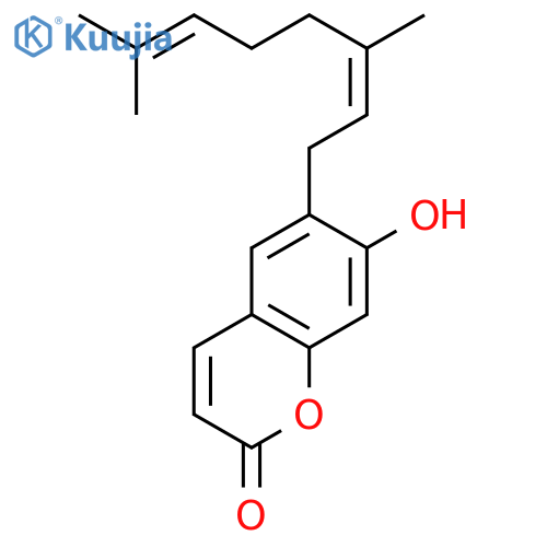 Ostruthin Imperatorin structure