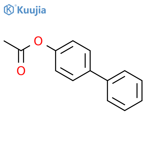 4-Acetoxybiphenyl structure