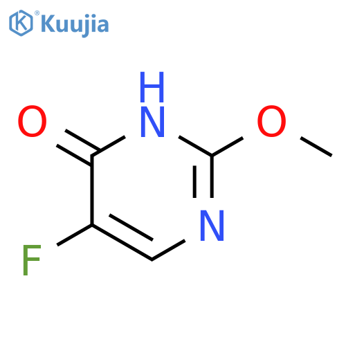 5-fluoro-2-methoxypyrimidin-4-ol structure